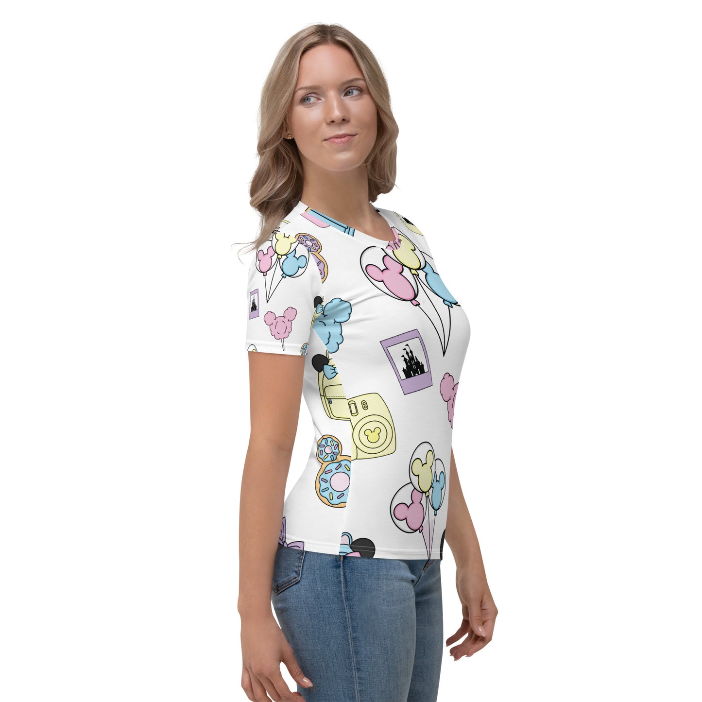 Fun All Over Best Day Ever Print Disney Shirt