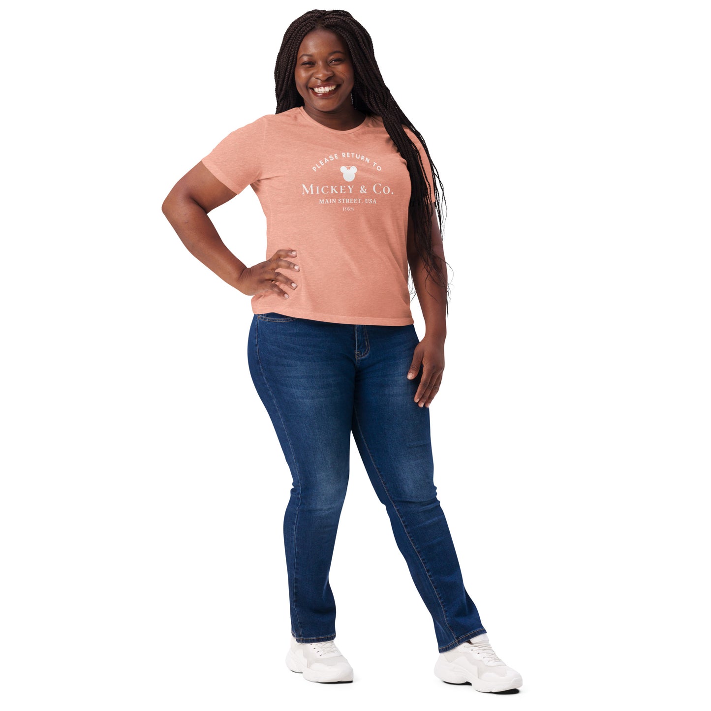 Womens Return to Mickey & Co Tiffany's Inspired T-shirt