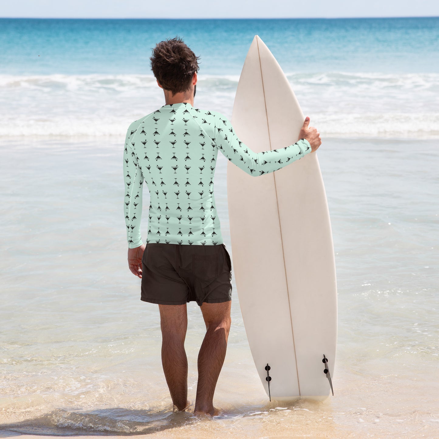 Martini Summer Men's Rash Guard