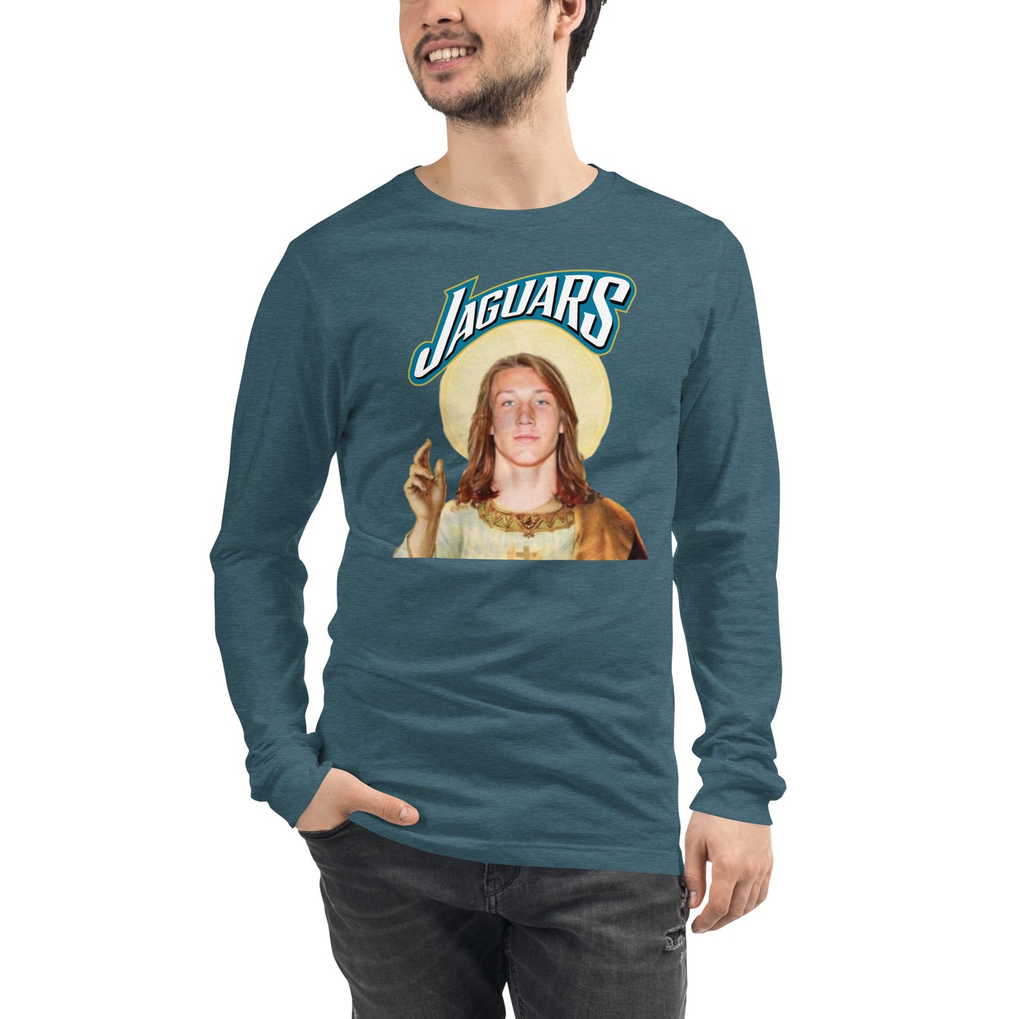 Unisex Jacksonville Jesus Long Sleeve Jags Tee