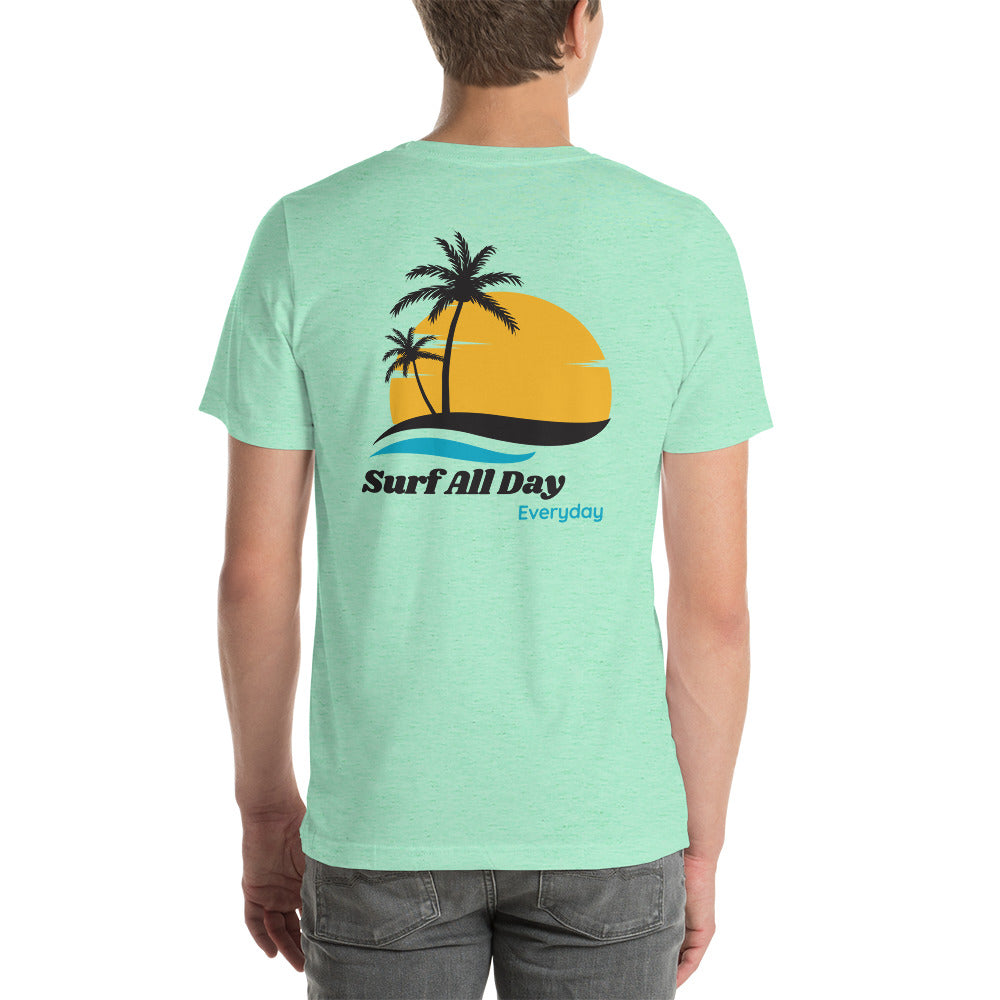 Hurricane B's Surf Club Front & Back Tee