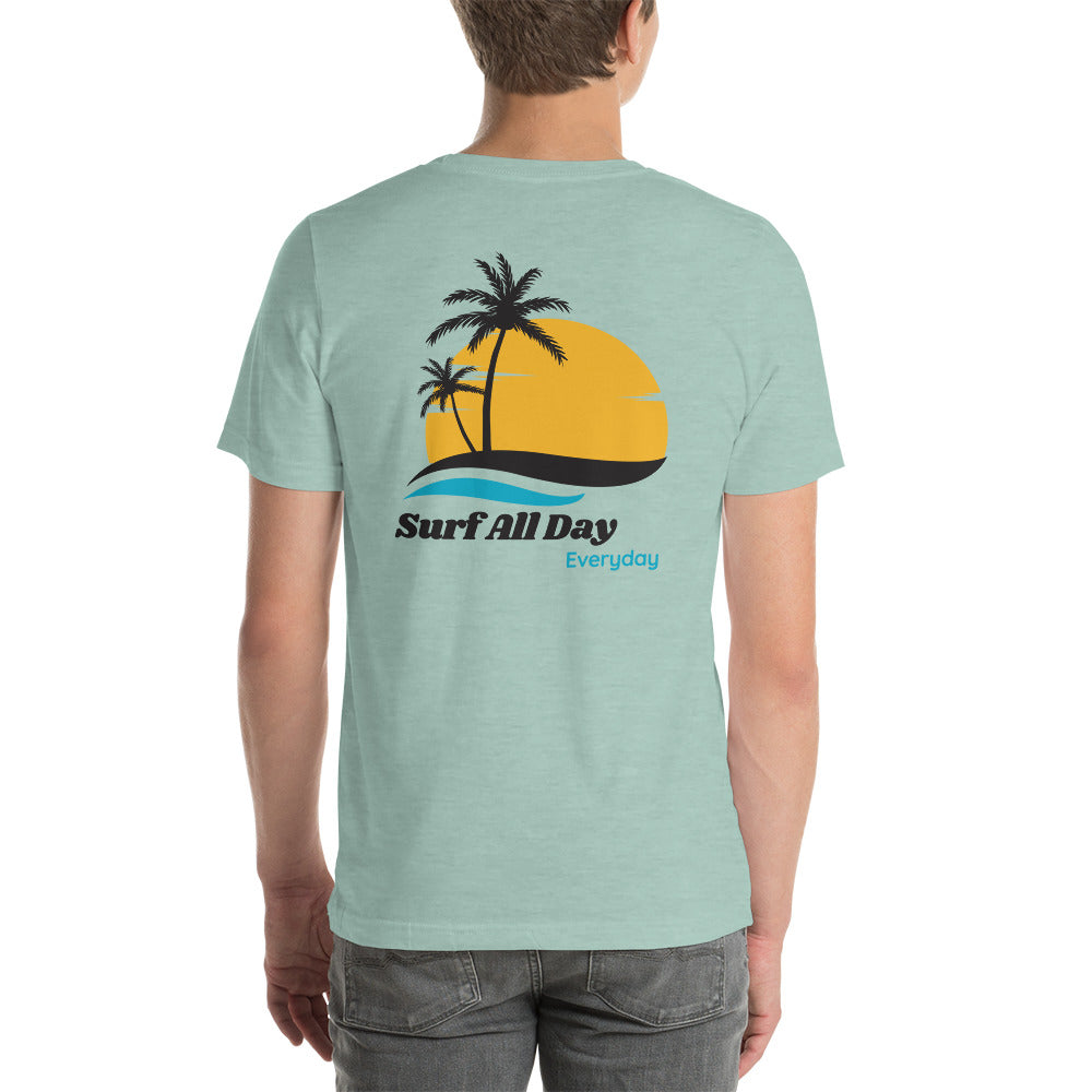 Hurricane B's Surf Club Front & Back Tee